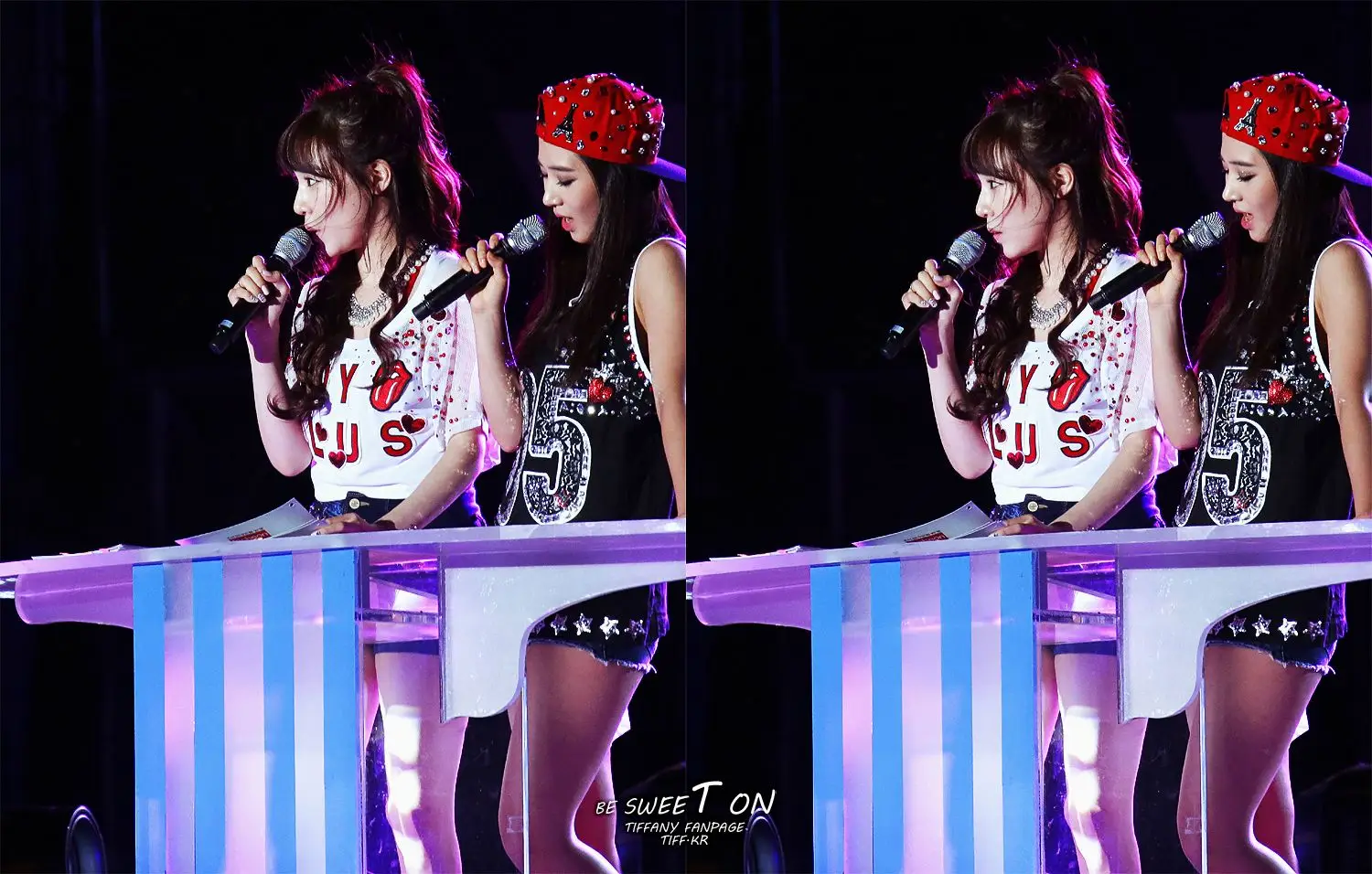 130901 인천 한류관광콘서트 MC유리&티파니 직찍 by Be sweet on