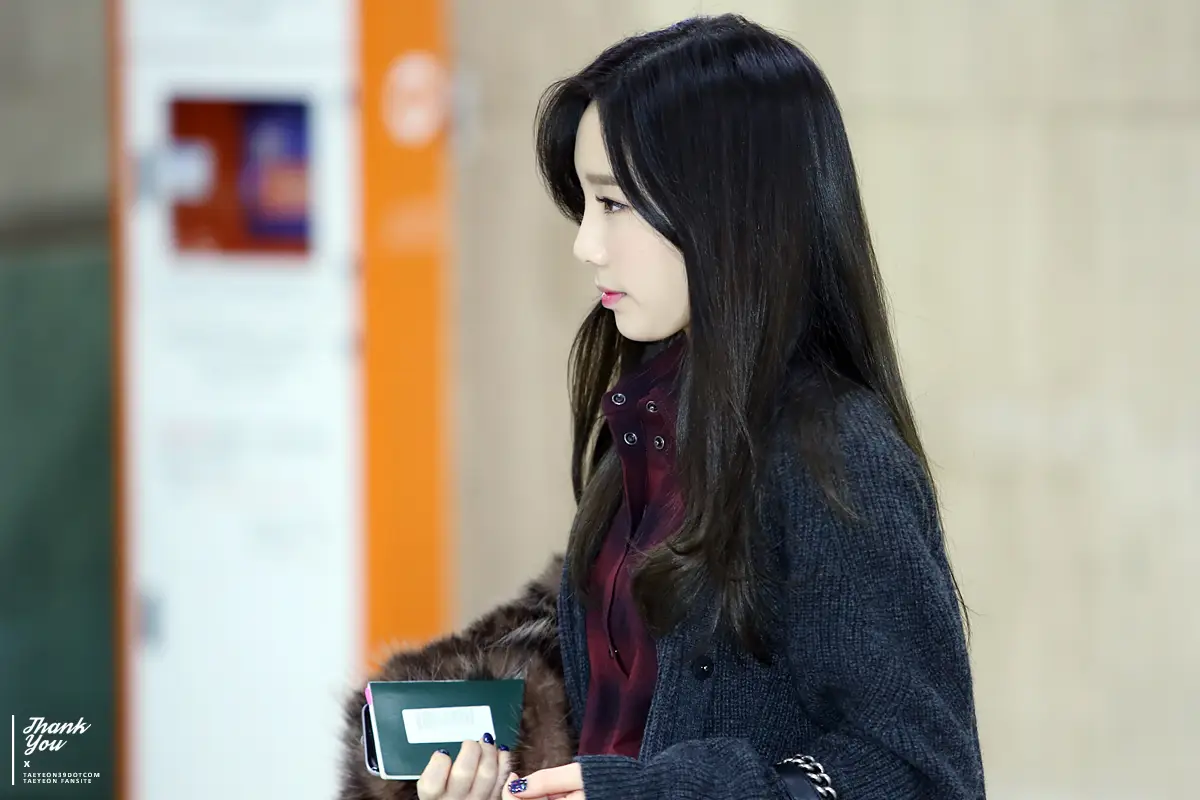 150116 김포공항 입국 태연 직찍 by Thank You