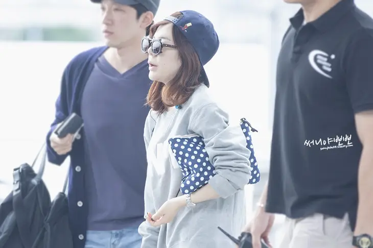 써니(Sunny) 직찍 - 140902 인천공항 출국 by 써니야뽀뽀