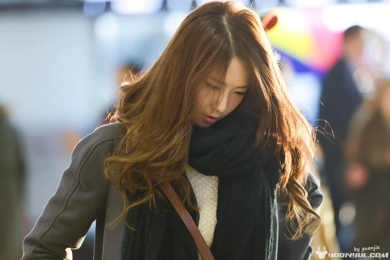 131210 김포공항 출국 윤아 직찍 by guanjia