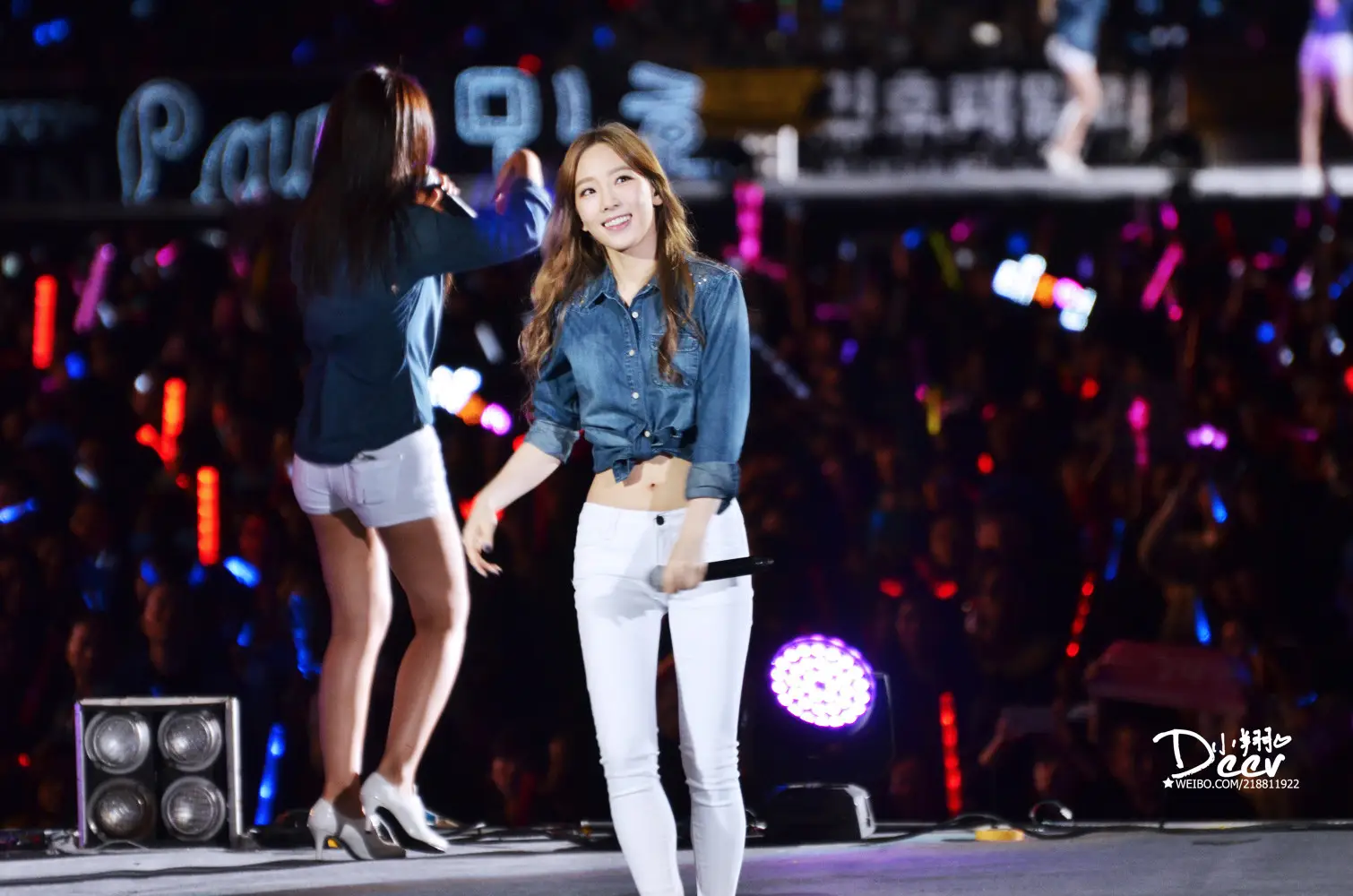 141018 SMTOWN IV 상하이콘서트 태연 by 小鹿兒is路小翔