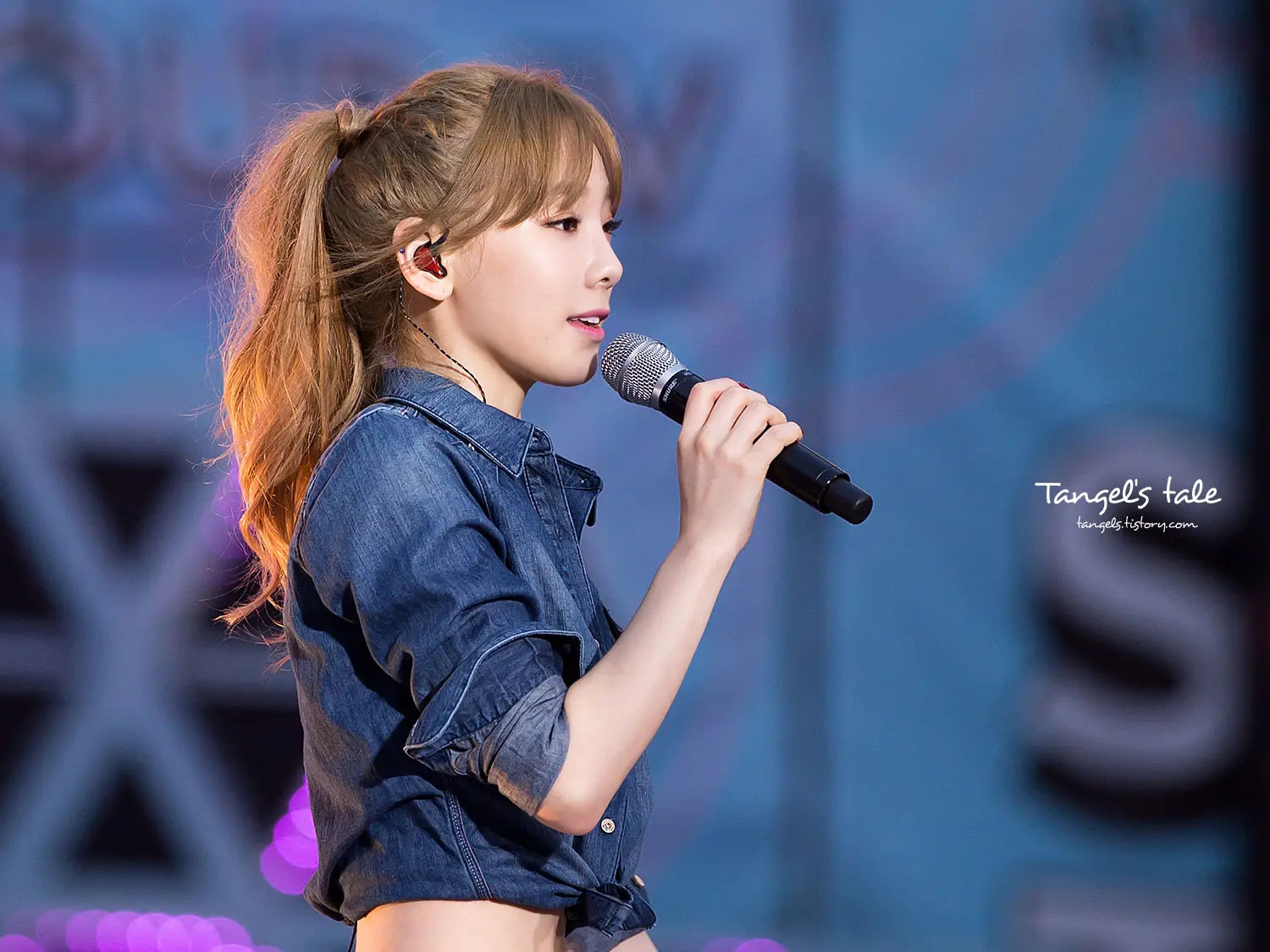 태연 직찍 - 140815 SM콘서트 [by tangel's tale,Camellia]