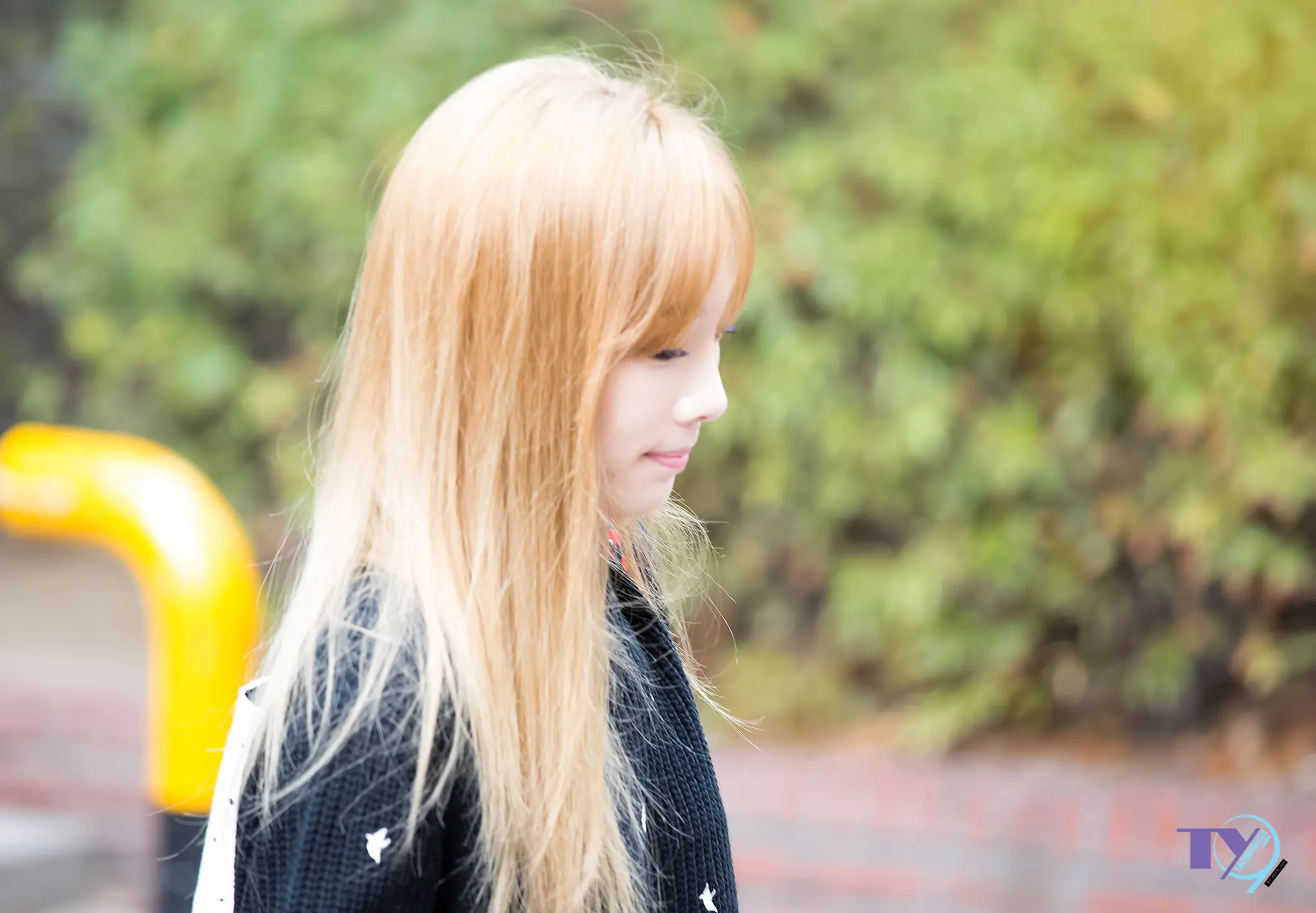 Taeyeon FanPhoto @ 140926 Music Bank work by TangMania