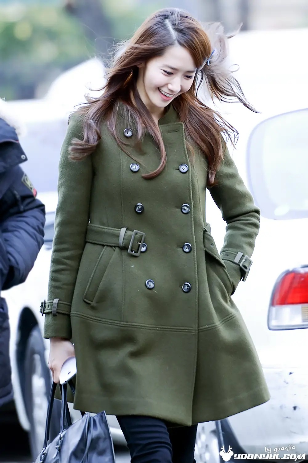 131231 KBS 연기대상 출근길 윤아 직찍 by 윤율닷컴 guanjia