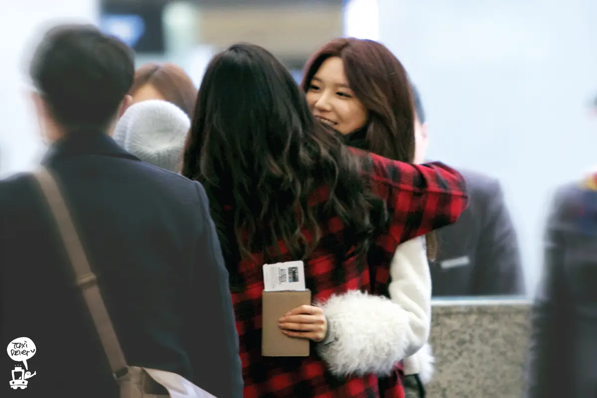 140110 인천공항 출국 티파니 직찍 by Taxi Driver