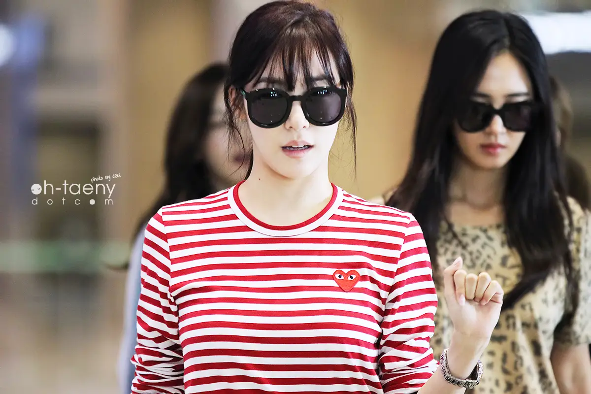 130920 인천공항 입국 태연,티파니 직찍 by oh-taeny ceci