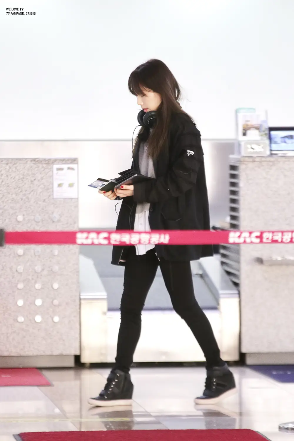 140420 김포공항 출국 태연 직찍 by CRISIS