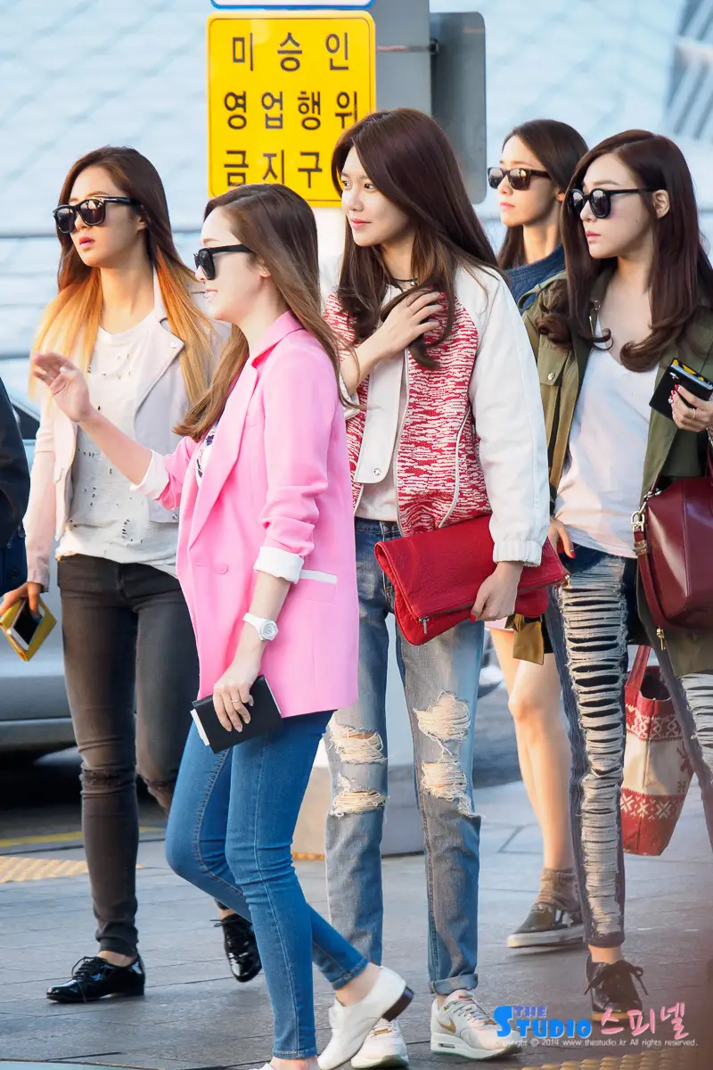 140322 인천공항 출국 소녀시대 직찍 by 스피넬