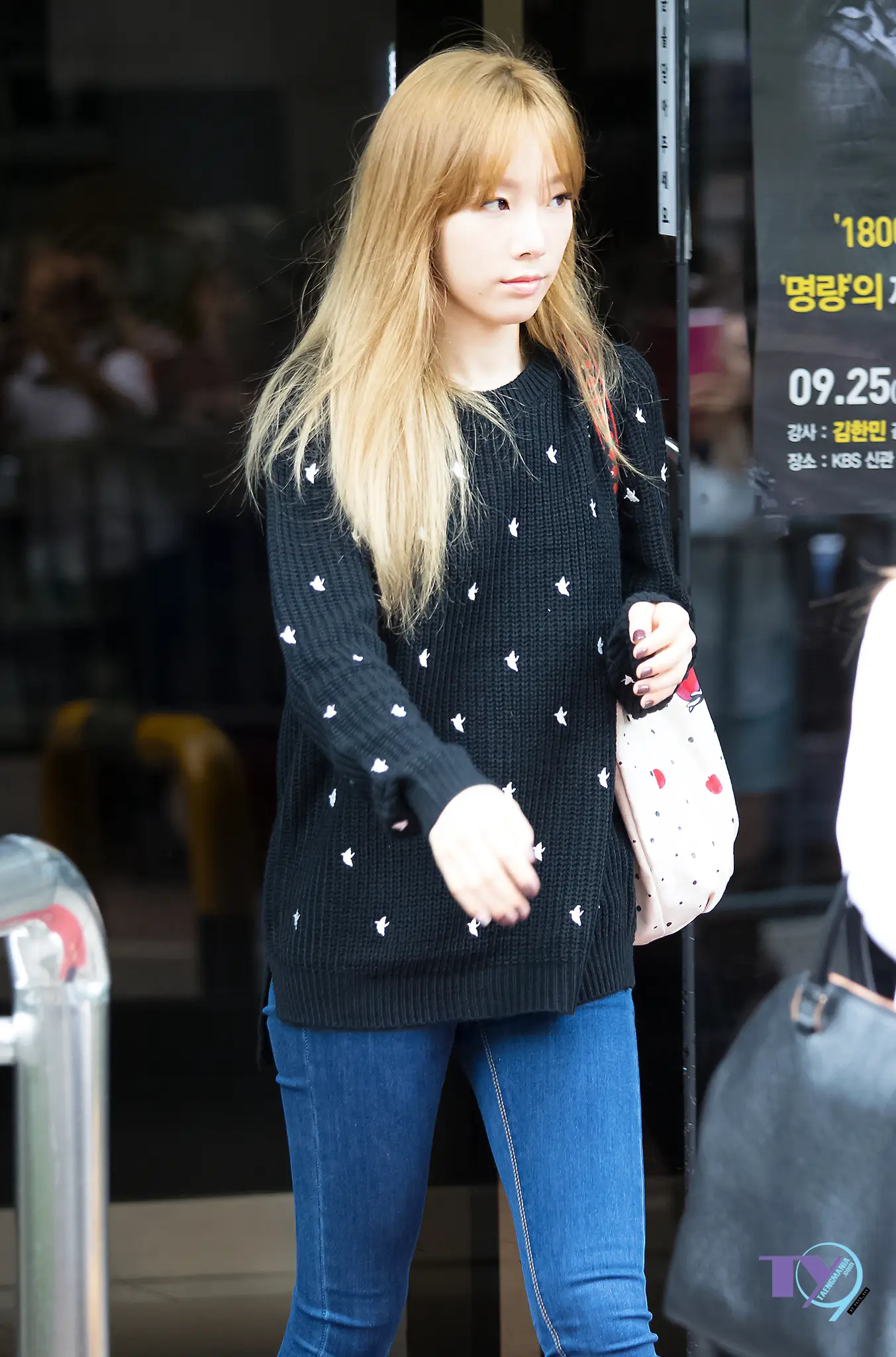 Taeyeon FanPhoto @ 140926 Music Bank work by TangMania