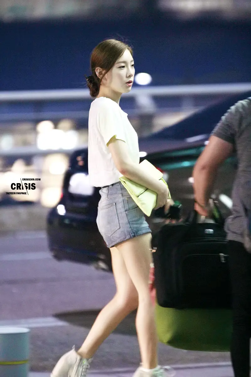 130811 인천공항 출국 태연 직찍 by CRISIS