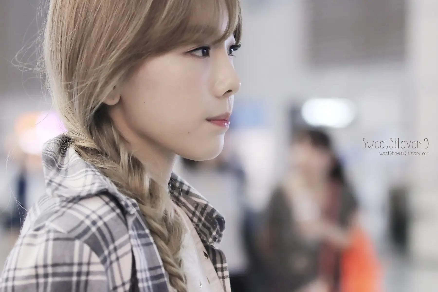 140807 인천공항 출국 태연 직찍 by Sweet3Haven9