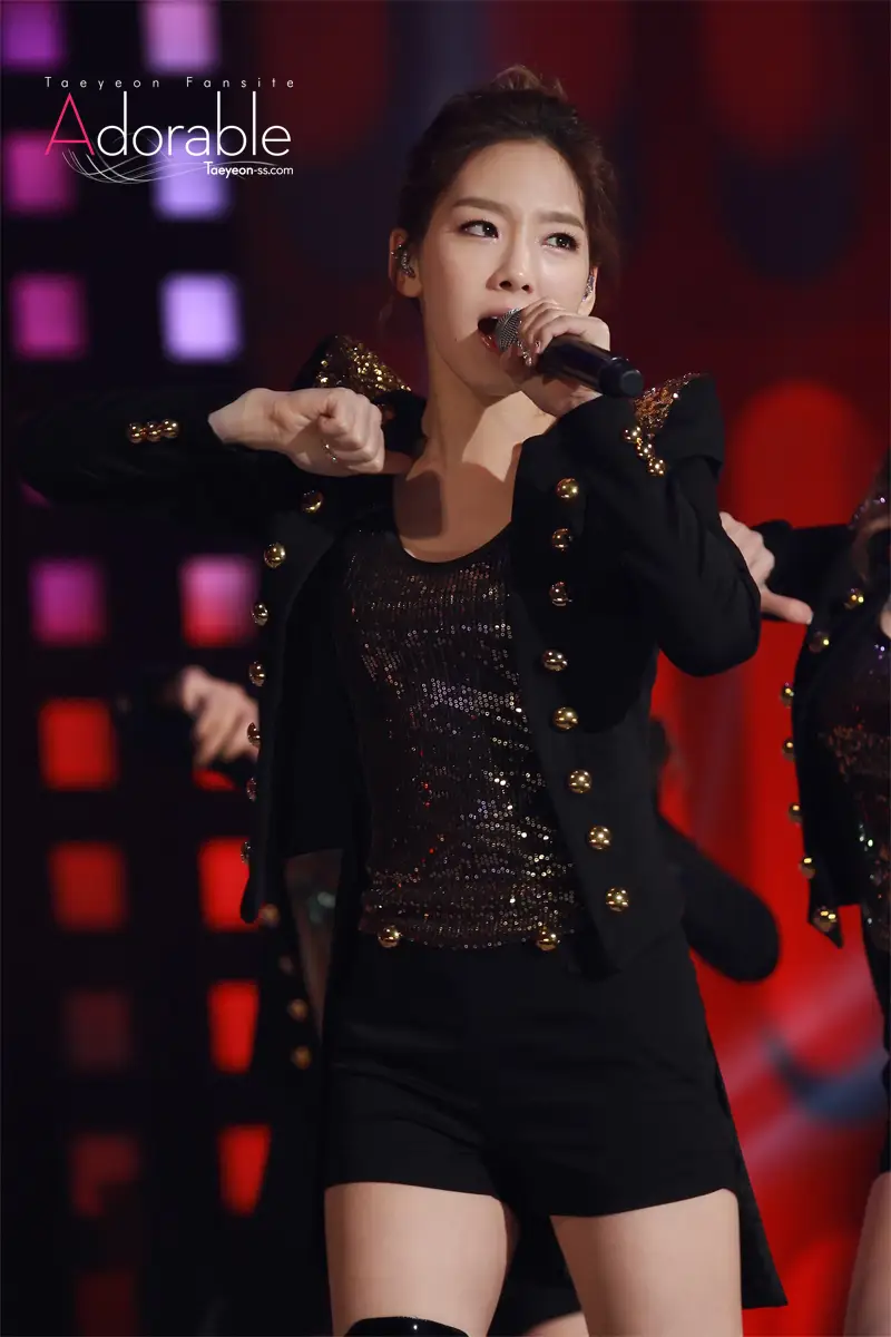 111017 KBS joy 빅콘서트 태연 직찍 by Adorable