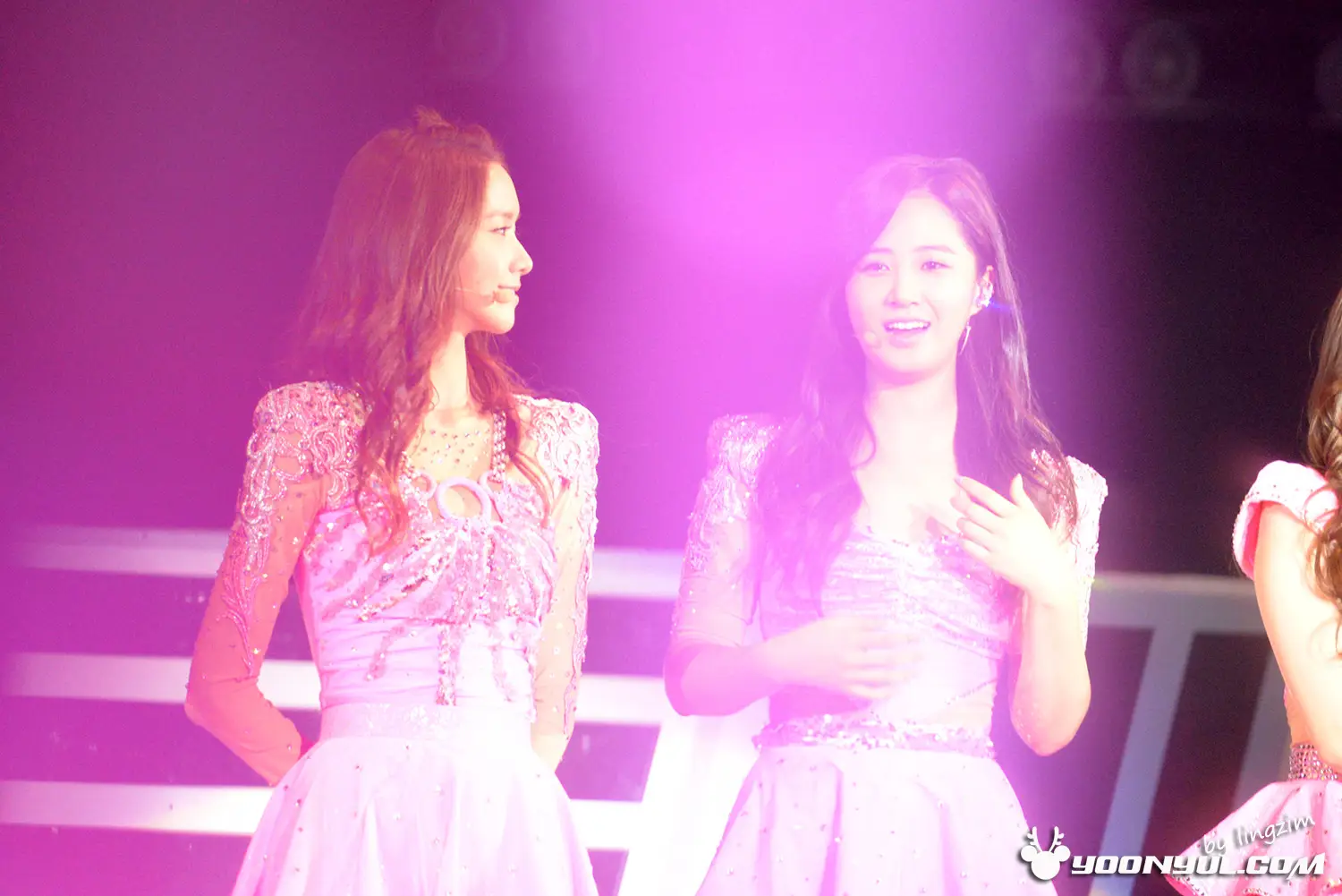 131109 소녀시대 홍콩콘서트 유리&윤아 직찍 by lingzim