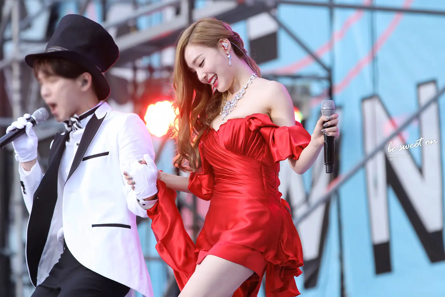 140815 SMTOWN IV 티파니 직찍 by Be Sweet On