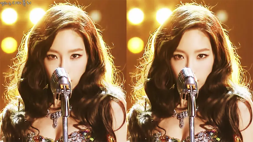 131229 가요대전 태연 치명적.jpgif (crazy in love)