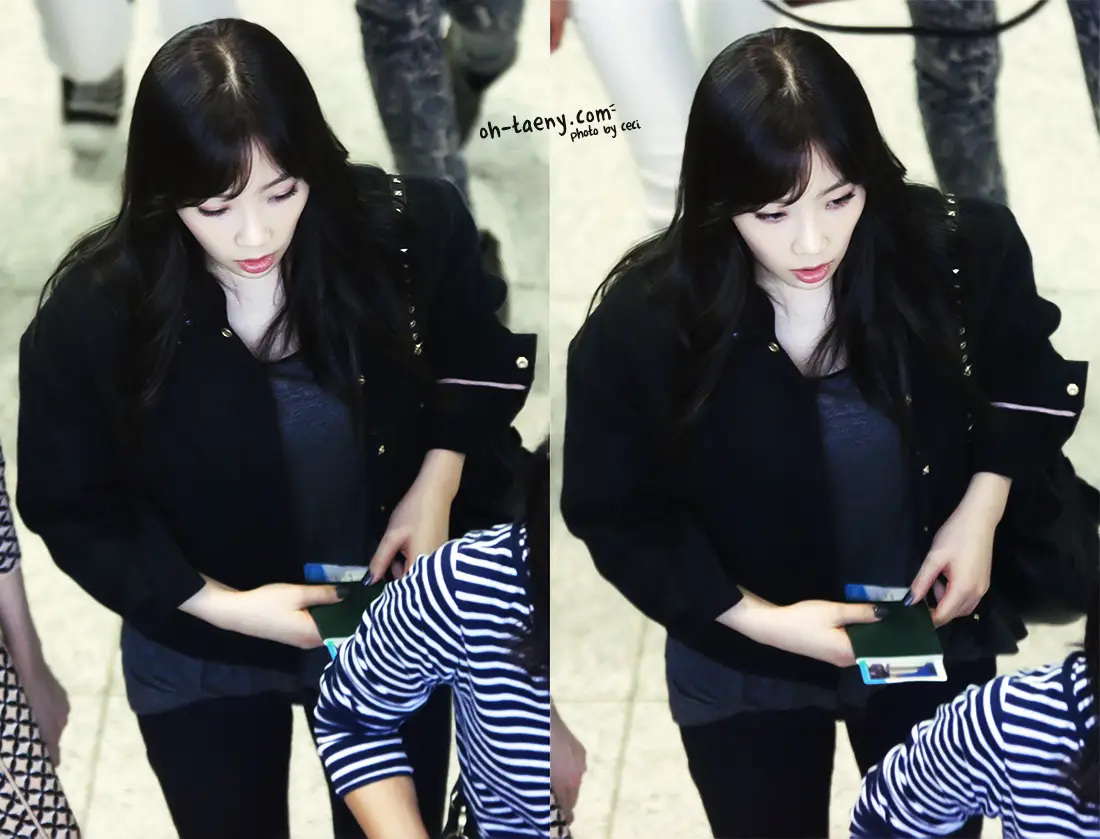 131018.131020 인천공항 입출국 태연 직찍 by Oh-TaeNy ceci