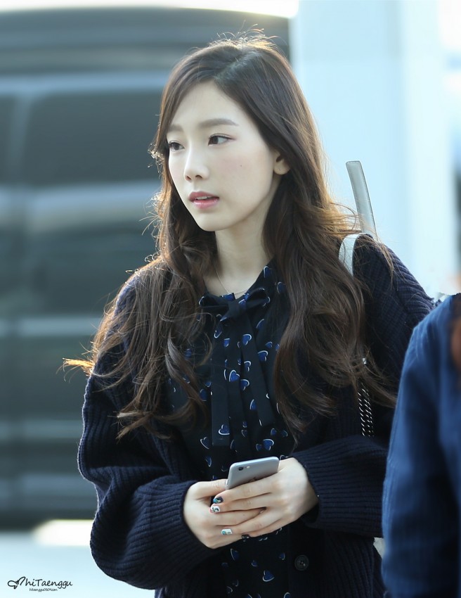 150412 인천공항 출국 태연 직찍(fanphoto) by hi taenggu