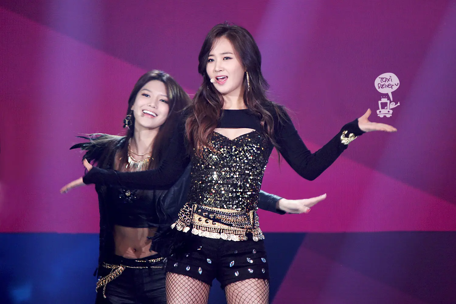 131229 SBS 가요대전 유리 직찍 by Taxi Driver