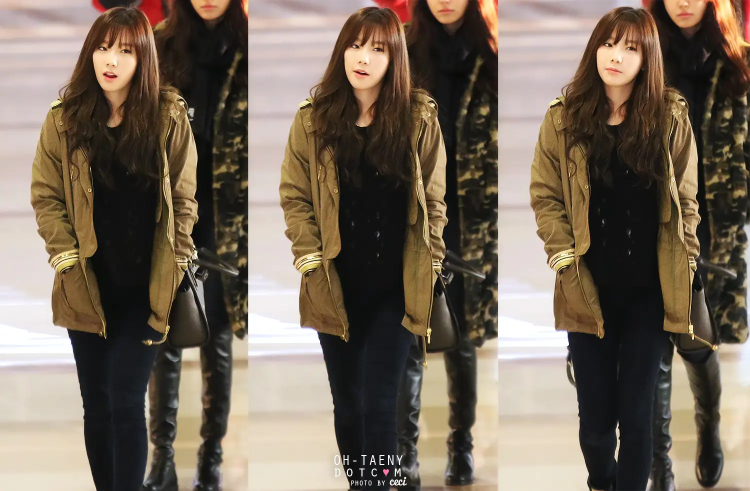 131210 김포공항 출국 태연 직찍 by 오태니, be sweet on