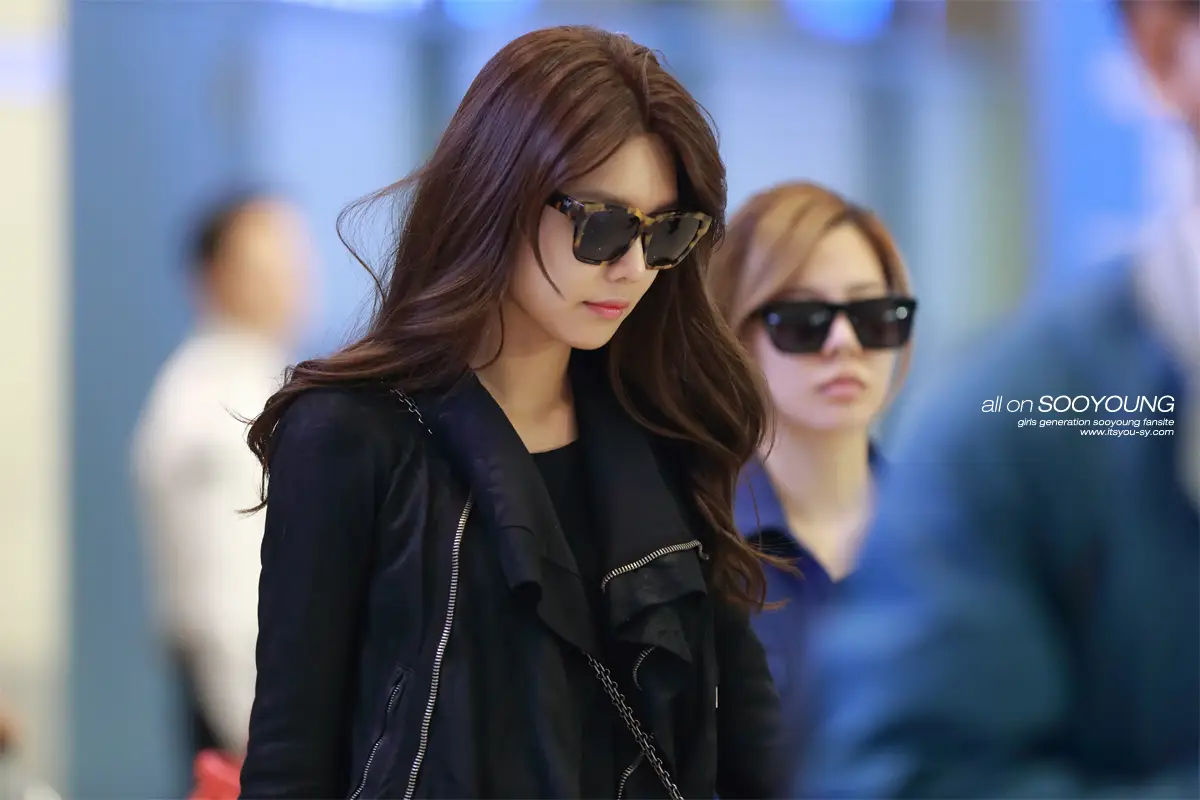 131013 인천공항 입국 수영 직찍 by allonSOOYOUNG