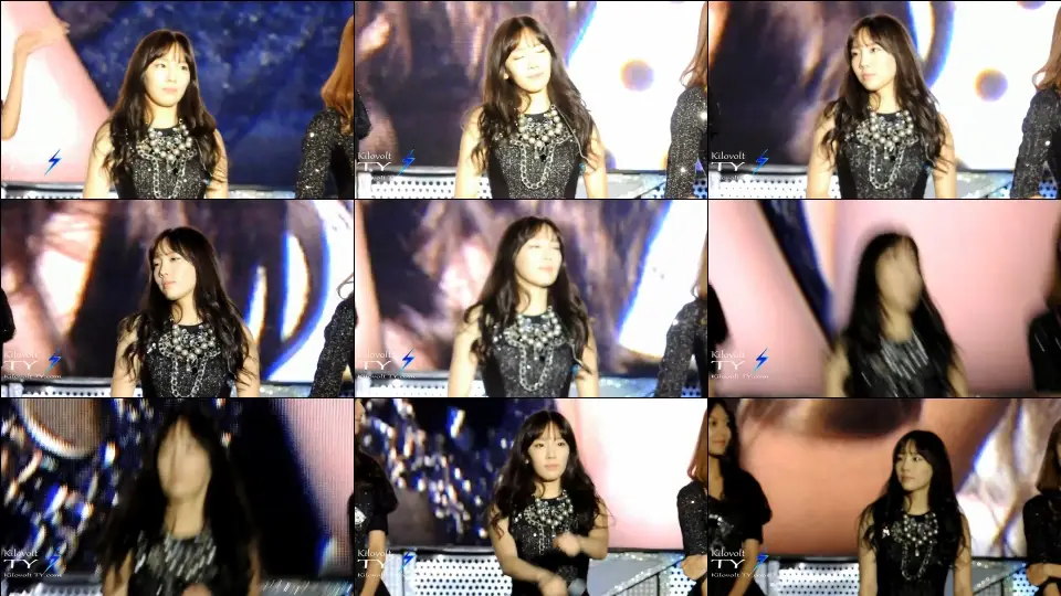 [Fancam] 131019 SMTOWN 베이징콘 태연 직캠 by Kilovolt TY