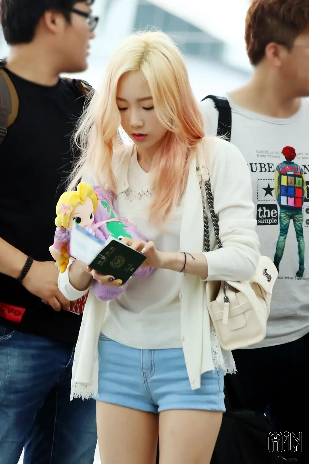 150725 인천공항 출국 태연 직찍 by 하늘Min