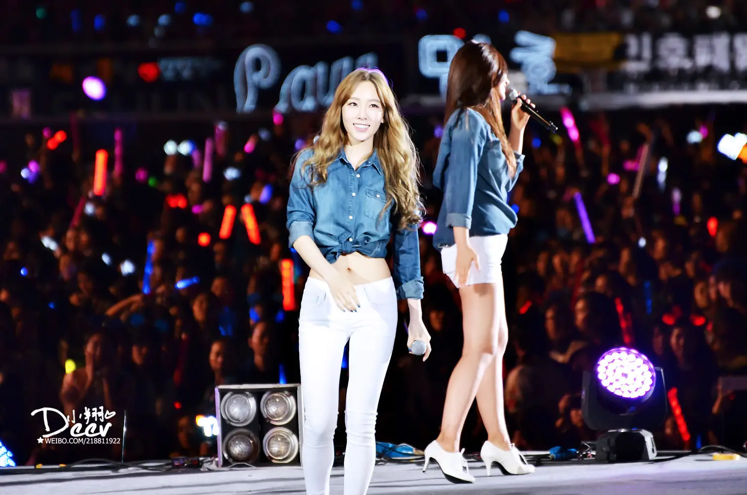 141018 SMTOWN IV 상하이콘서트 태연 by 小鹿兒is路小翔