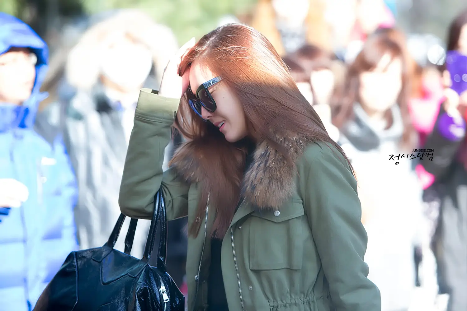 140307 KBS 뮤직뱅크 출근길 제시카 by 정시스닷컴