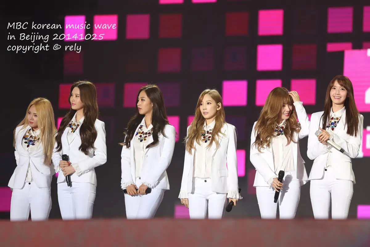 GIRLS’ GENERATION FanPhoto - 141025 MBC 코리안 뮤직 웨이브 by rely