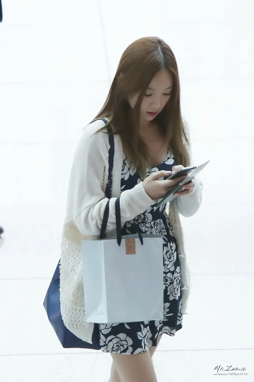 130821 인천공항 출국 태연 직찍 by Mr. Zhang