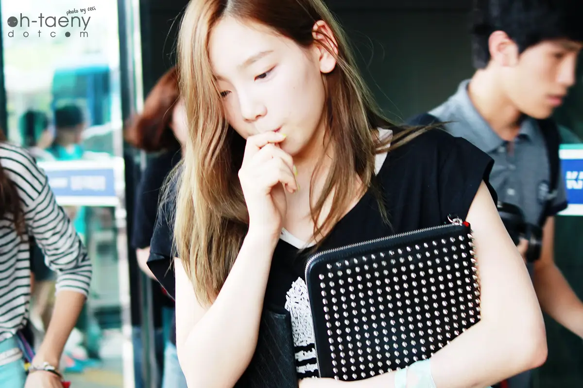 130807 김포공항 입국 태연 by Oh-TaeNy Ceci