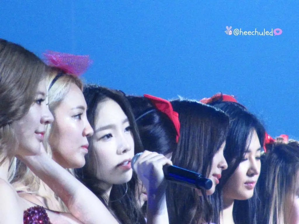 130914 자카르타 콘서트 태연 직찍 by ok_funny,heechuled