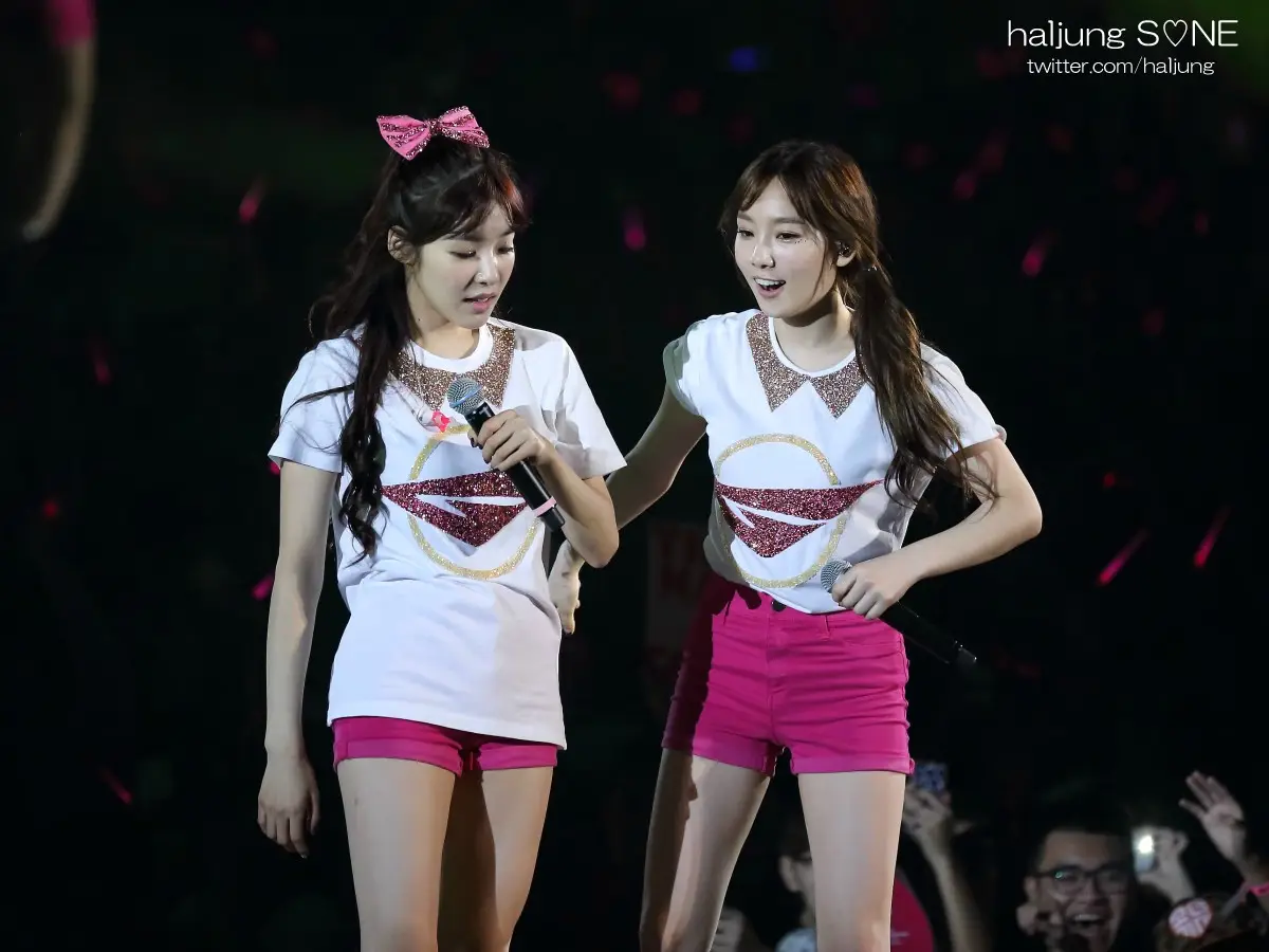 131012 걸스앤피스 싱가폴콘 태연 위주 직찍 by taengfats,haljung