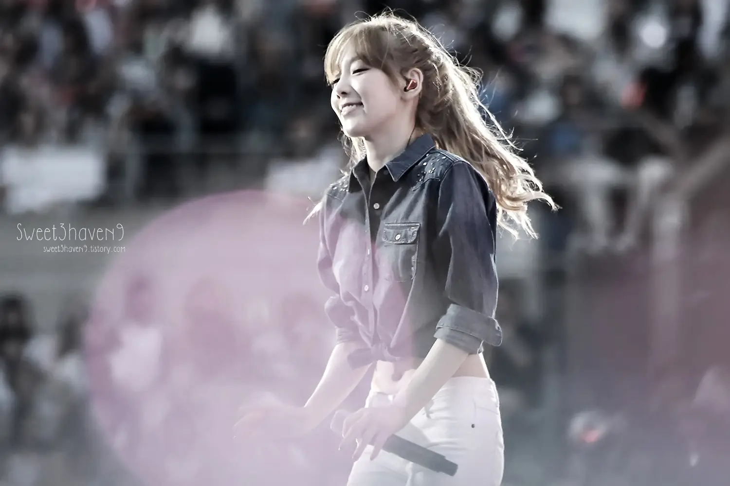 140815 SM 콘서트 태연 직찍 by Sweet3Haven9