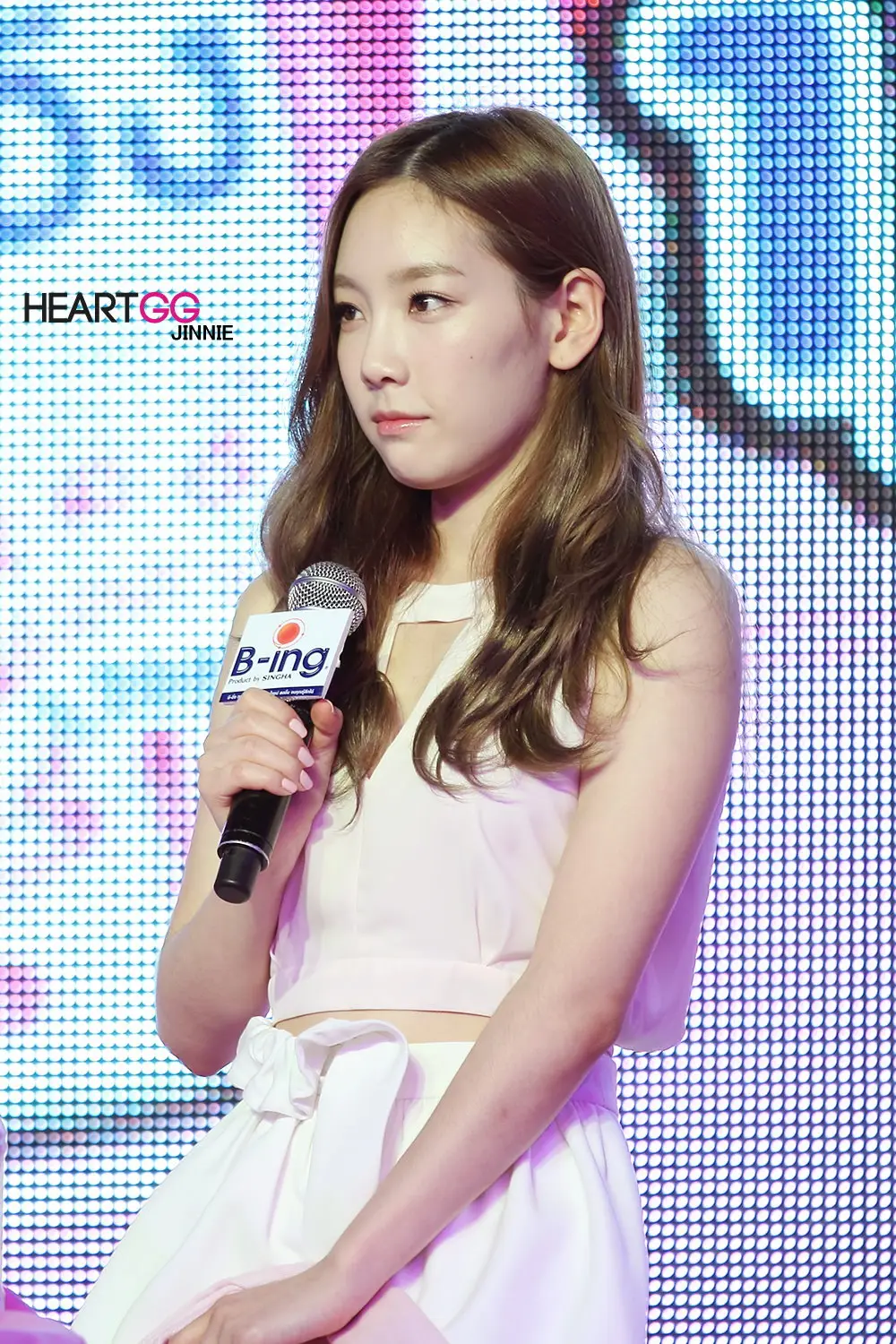 130821 B-ing 팬미팅 태연 직찍 by HeartGG