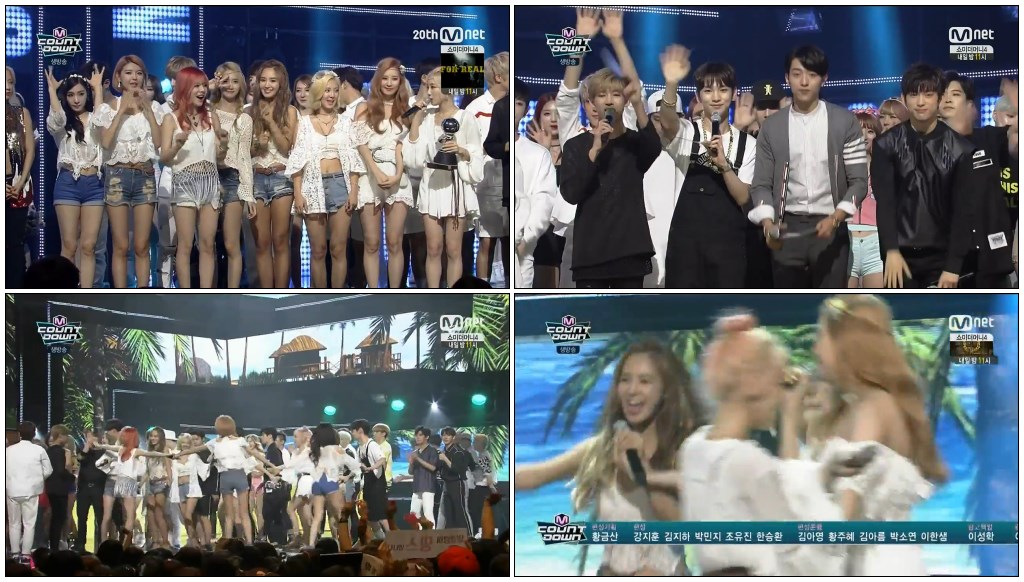 150716 Girls' Generation - Party 1st Win @ M!Countdown