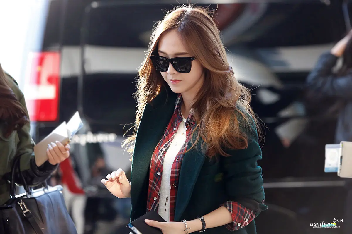 131026 김포공항 출국 티파니,제시카 직찍 by _Heartbreakn, 어스앤뎀 후식이