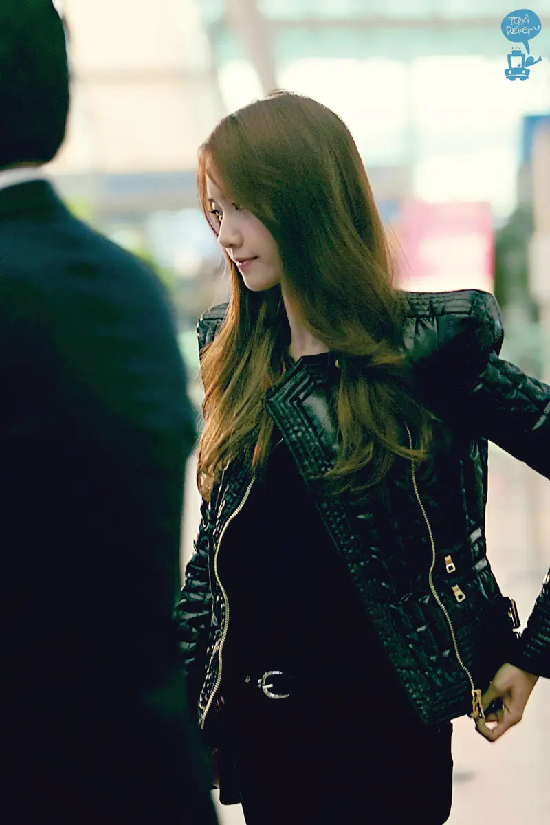 140111 인천공항 출국 윤아 직찍 by Taxi Driver