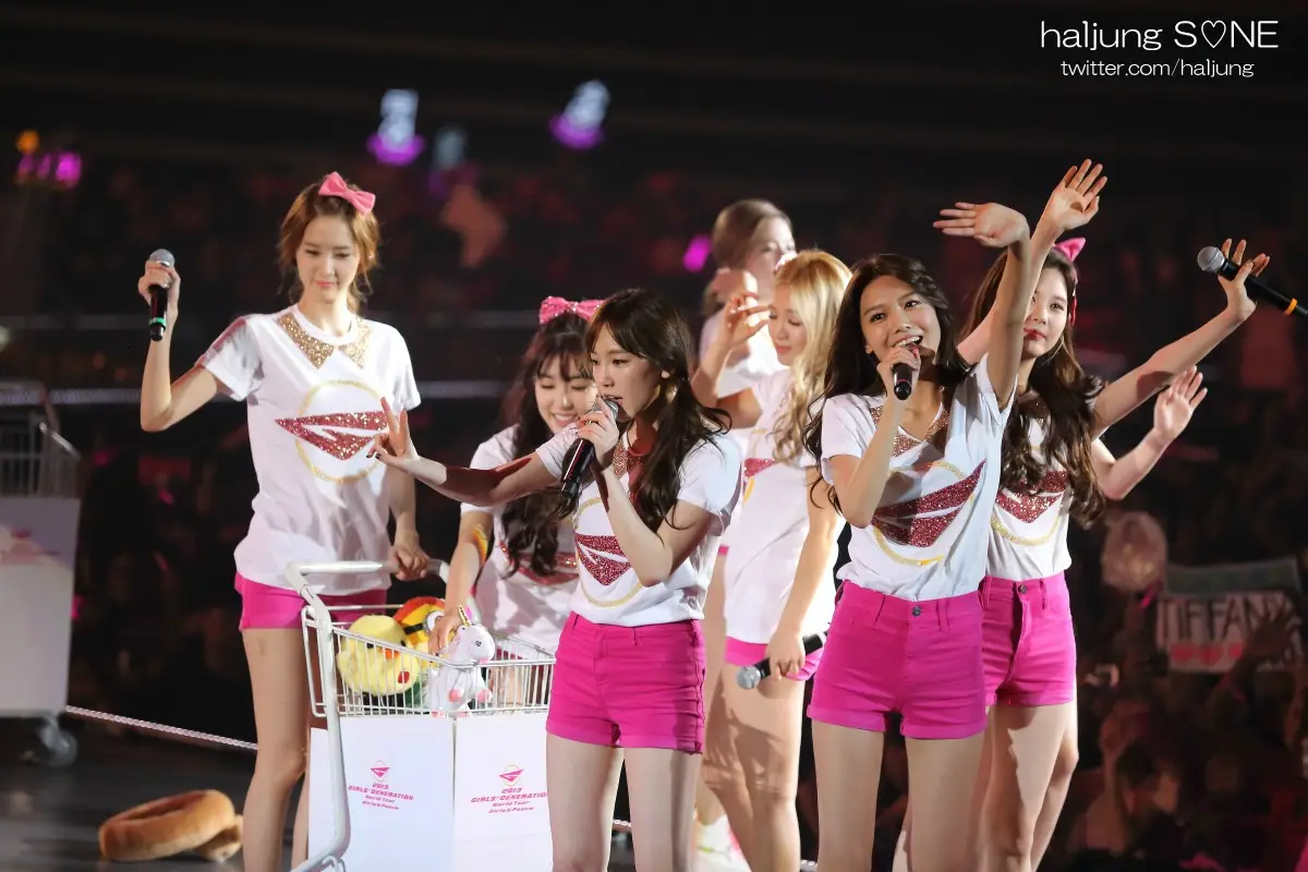 131012 걸스앤피스 싱가폴콘 태연 위주 직찍 by taengfats,haljung