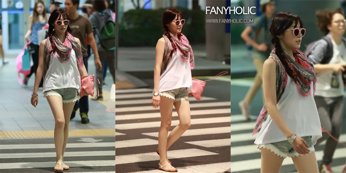 티파니 직찍 - 130818 인천공항 입국 by fanyholic