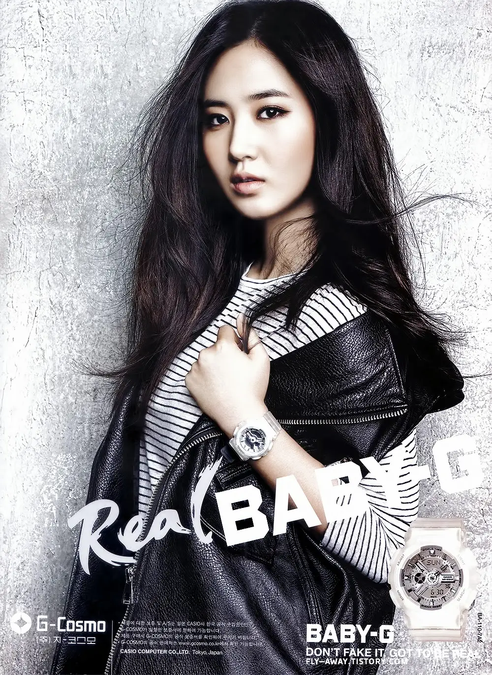 Real Baby-g 유리 스캔본 by fly-away