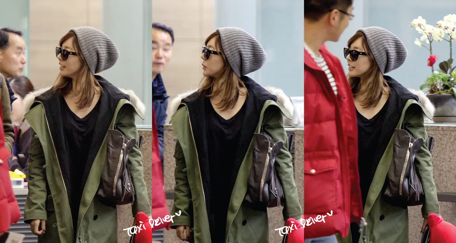 140110 인천공항 써니 직찍 by chewing,Taxi Driver