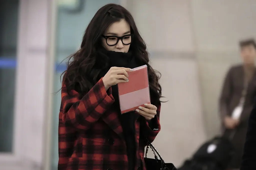 140110 인천공항 출국 티파니 직찍 by First-