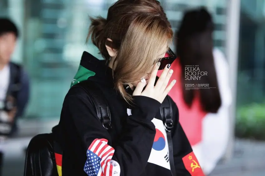 130915 인천공항 입국 써니 직찍 by Peek-A-Boo!