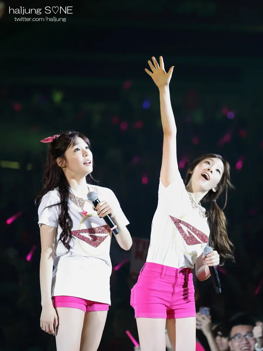 131012 걸스앤피스 싱가폴콘 태연 위주 직찍 by taengfats,haljung