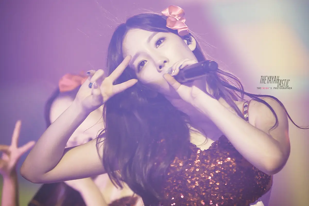 131109 소녀시대 홍콩콘서트 태연 직찍 by HeartofThe9, Theyayah Tastic