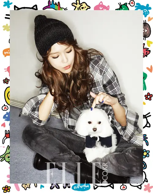 ELLE 수영, 수리 스캔본 by @hangthienbao