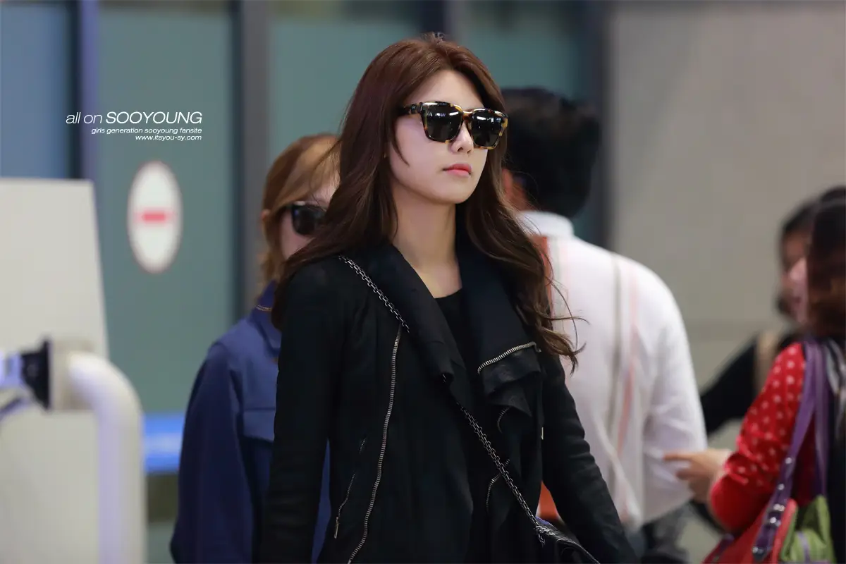 131013 인천공항 입국 수영 직찍 by allonSOOYOUNG