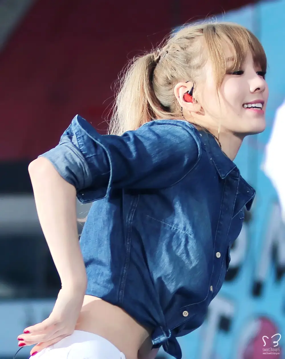 140815 SM 콘서트 태연 직찍 by Sweet3Haven9