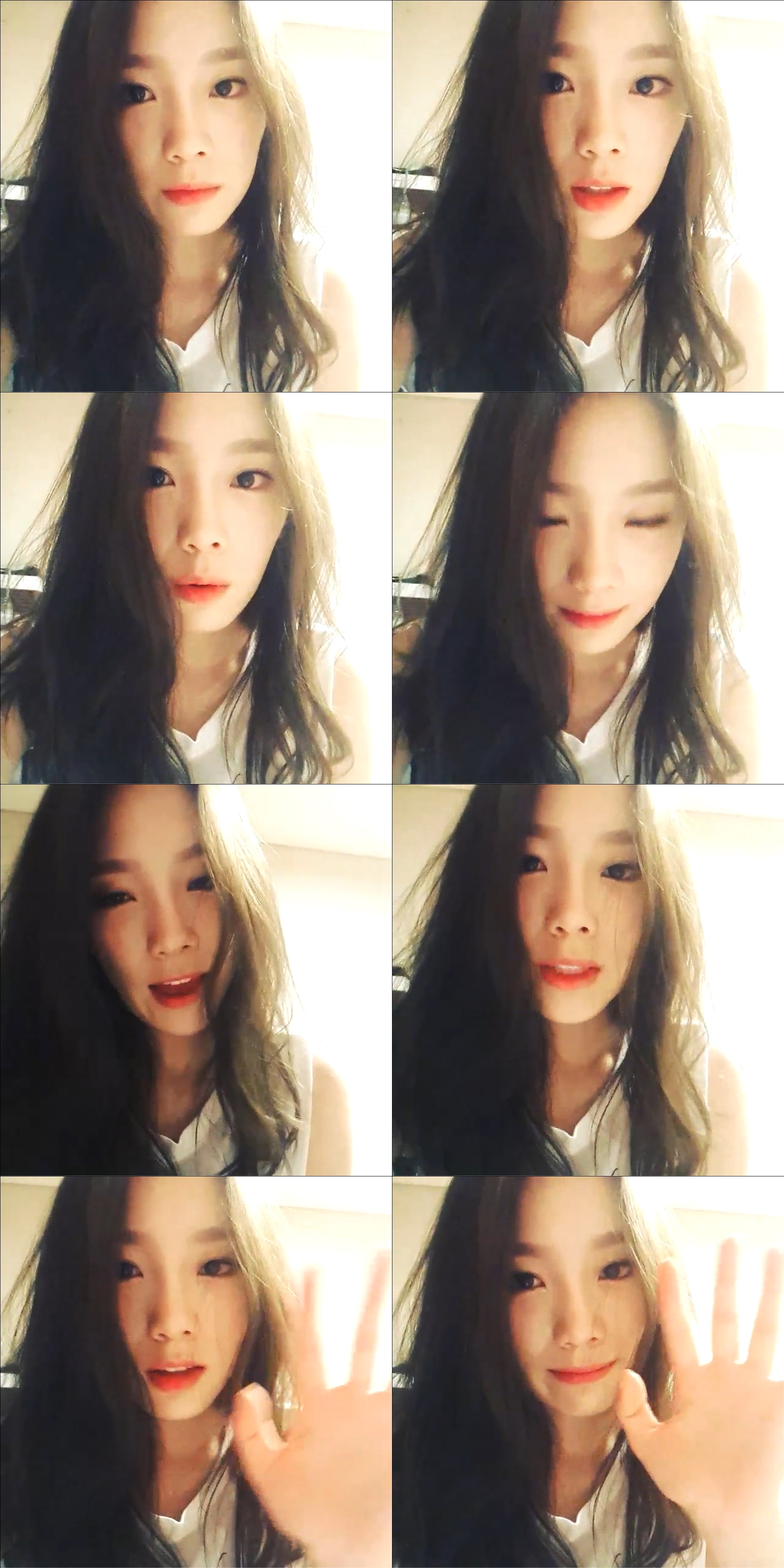 130902 태연 인스타그램 영상 업뎃 - 소원